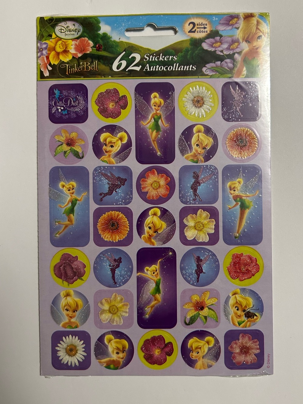 Sandylion Disney Tinker Bell Sticker Set - 62 Stickers